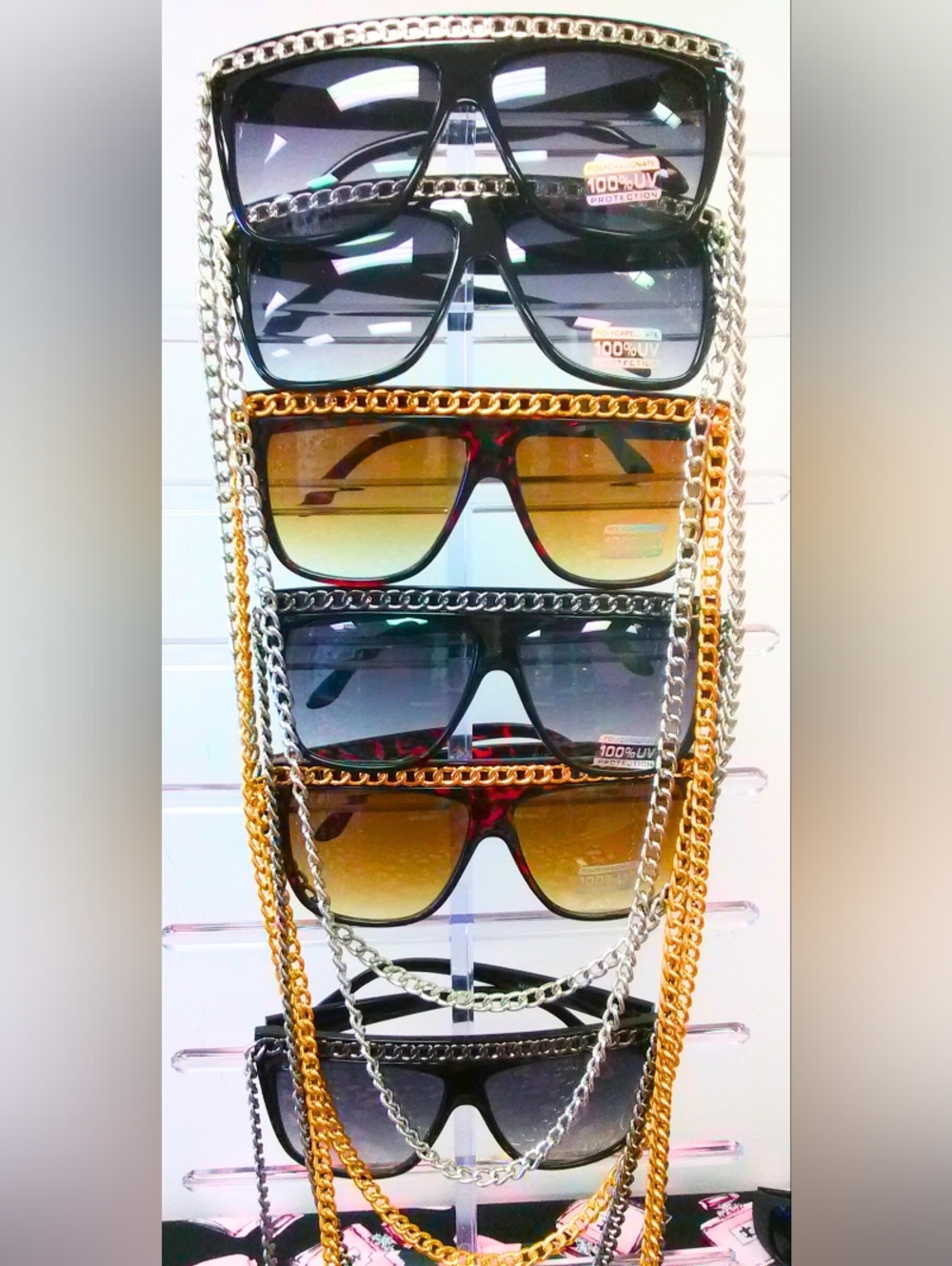 Chain Sunglasses! - Picture 4 of 4